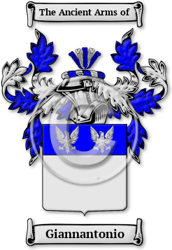 Giannantonio Family Crest Download (JPG) Legacy Series - 600 DPI