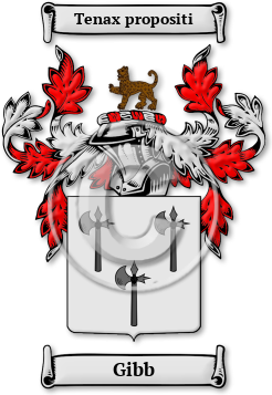 Gibb Family Crest Download (jpg) Legacy Series - 150 DPI