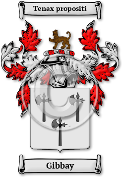 Gibbay Family Crest Download (JPG) Legacy Series - 600 DPI