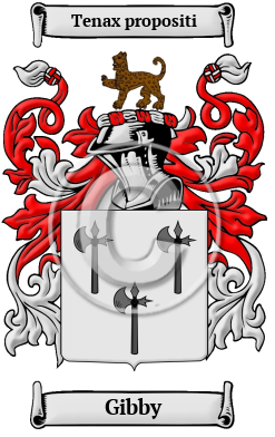 Gibby Family Crest/Coat of Arms