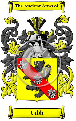 Gibb Family Crest Download (JPG) Heritage Series - 600 DPI