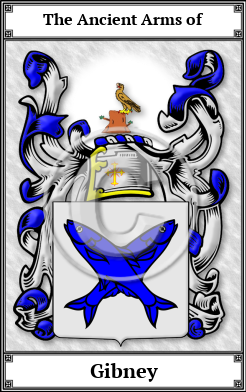 Gibney Family Crest Download (JPG)  Book Plated - 150 DPI