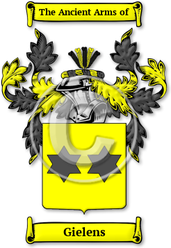 Gielens Family Crest Download (jpg) Legacy Series - 150 DPI