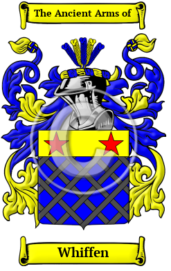 Whiffen Family Crest Download (JPG) Heritage Series - 600 DPI