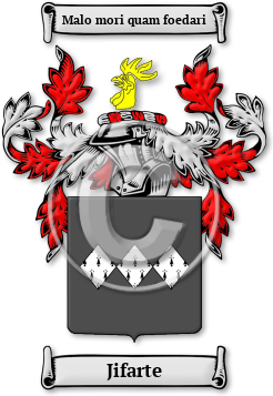 Jifarte Family Crest Download (JPG) Legacy Series - 600 DPI