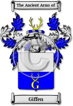Giffen Family Crest Download (jpg) Legacy Series - 150 DPI