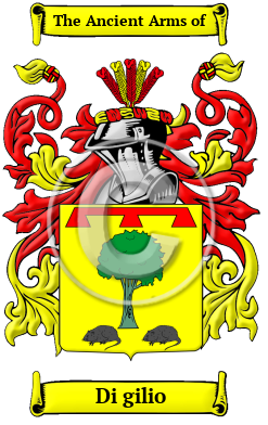 Di gilio Family Crest/Coat of Arms