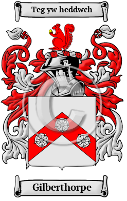 Gilberthorpe Family Crest/Coat of Arms