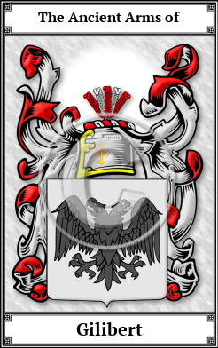 Gilibert Family Crest Download (JPG)  Book Plated - 150 DPI