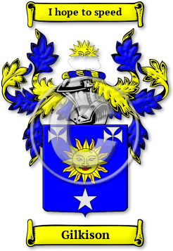 Gilkison Family Crest Download (jpg) Legacy Series - 150 DPI