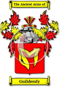 Guildersly Family Crest Download (jpg) Legacy Series - 150 DPI