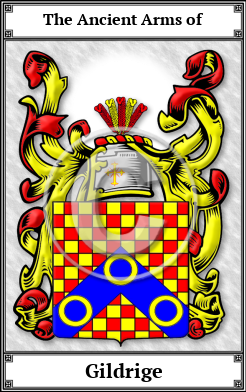 Gildrige Family Crest Download (JPG)  Book Plated - 150 DPI