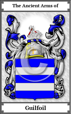 Guilfoil Family Crest Download (JPG)  Book Plated - 150 DPI