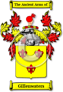Gillenwaters Family Crest Download (jpg) Legacy Series - 150 DPI