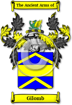 Gilomb Family Crest Download (JPG) Legacy Series - 600 DPI