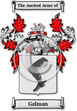 Galman Family Crest Download (jpg) Legacy Series - 150 DPI