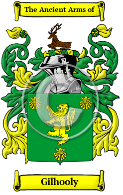 Gilhooly Family Crest Download (JPG) Heritage Series - 600 DPI