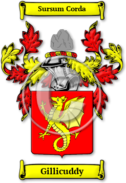 Gillicuddy Family Crest Download (jpg) Legacy Series - 150 DPI