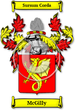 McGilly Family Crest Download (JPG) Legacy Series - 600 DPI