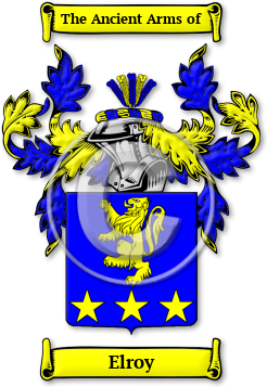 Elroy Family Crest Download (JPG) Legacy Series - 600 DPI