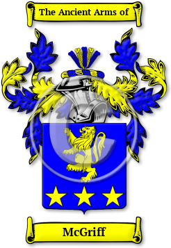 McGriff Family Crest Download (jpg) Legacy Series - 150 DPI