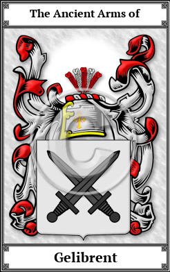 Gelibrent Family Crest Download (JPG)  Book Plated - 150 DPI