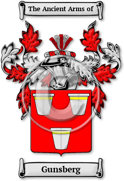 Gunsberg Family Crest Download (JPG) Legacy Series - 600 DPI