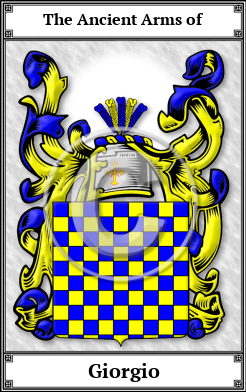 Giorgio Family Crest Download (JPG) Book Plated - 600 DPI