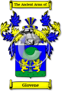 Giovene Family Crest Download (jpg) Legacy Series - 150 DPI
