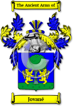 Jované Family Crest Download (jpg) Legacy Series - 150 DPI