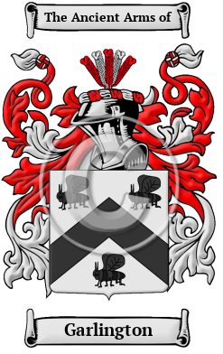 Garlington Family Crest Download (JPG) Heritage Series - 600 DPI