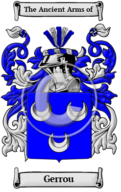 Gerrou Family Crest Download (JPG) Heritage Series - 300 DPI