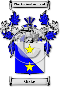 Giske Family Crest Download (jpg) Legacy Series - 150 DPI