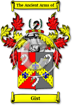 Gist Family Crest Download (jpg) Legacy Series - 150 DPI