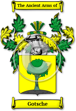 Gotsche Family Crest Download (jpg) Legacy Series - 150 DPI