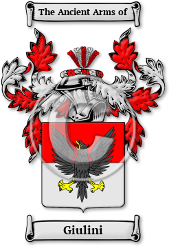 Giulini Family Crest Download (jpg) Legacy Series - 150 DPI