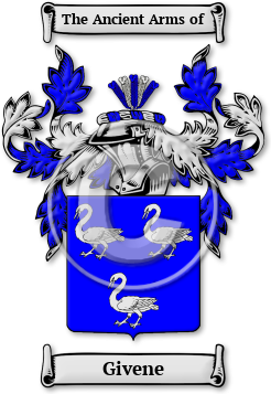 Givene Family Crest Download (JPG) Legacy Series - 600 DPI