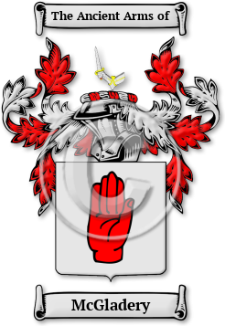 McGladery Family Crest Download (jpg) Legacy Series - 150 DPI