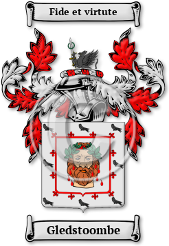 Gledstoombe Family Crest Download (JPG) Legacy Series - 600 DPI