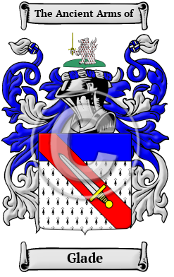 Glade Family Crest Download (JPG) Heritage Series - 600 DPI