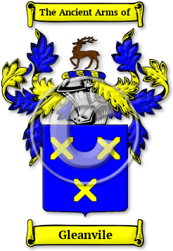 Gleanvile Family Crest Download (jpg) Legacy Series - 150 DPI