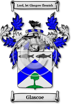 Glascoe Family Crest Download (jpg) Legacy Series - 150 DPI
