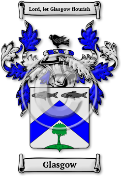 Glasgow Family Crest Download (jpg) Legacy Series - 150 DPI