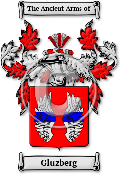 Gluzberg Family Crest Download (jpg) Legacy Series - 150 DPI