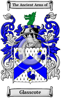 Glasscote Family Crest/Coat of Arms