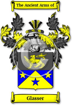 Glasser Family Crest Download (jpg) Legacy Series - 150 DPI