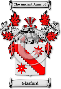 Glasford Family Crest Download (jpg) Legacy Series - 150 DPI
