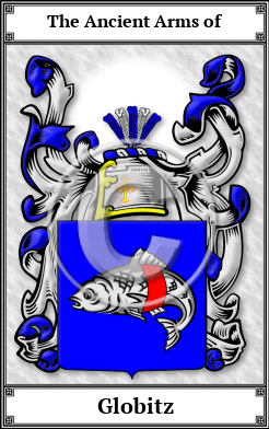 Globitz Family Crest Download (JPG)  Book Plated - 150 DPI