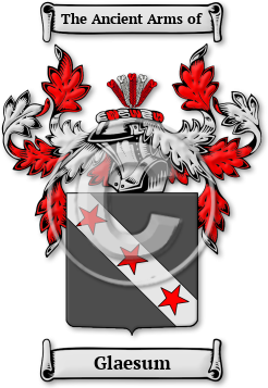 Glaesum Family Crest Download (JPG) Legacy Series - 600 DPI