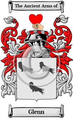 Glenn Family Crest Download (JPG) Heritage Series - 600 DPI
